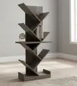 Tree Shaped Wooden Office Bookshelf - 5