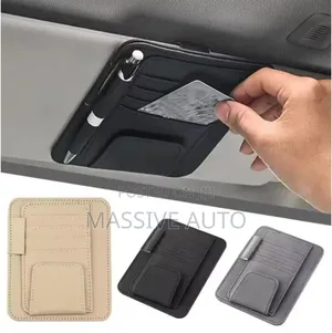 Multifunctional Car Sun Visor Organizer Bag