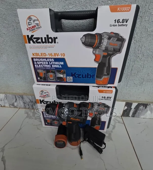 Kzubr 16.8V Brushless Cordless Drill - 1