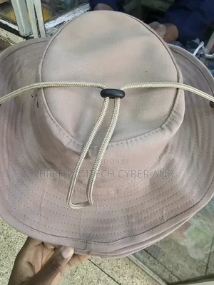 Kofia Bora ya Safari ya Pamba - Beige