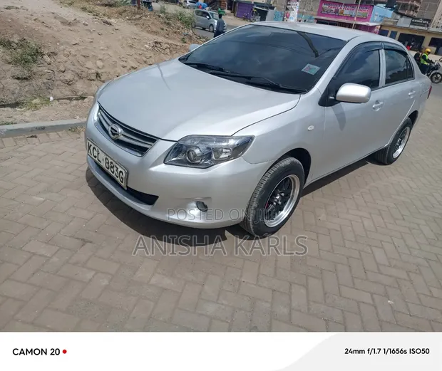 Toyota Axio 2010 Silver - 1