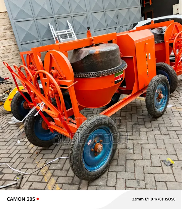 Titan Mixer ya Saruji 500L (6.5 HP Diesel) - 1
