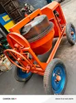 Titan 500L Concrete Mixer Machine with 6.5HP Diesel Engine - 1