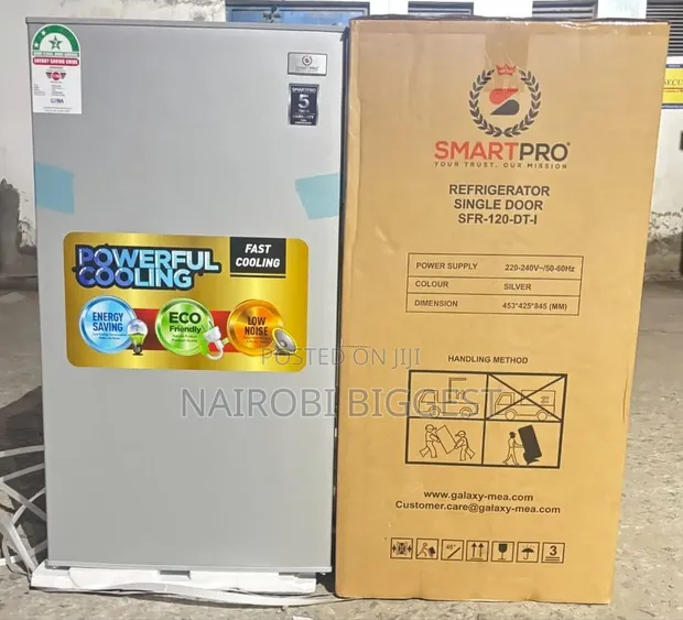 Friji la Smart Pro Lita 92 Mlango Mmoja - 1