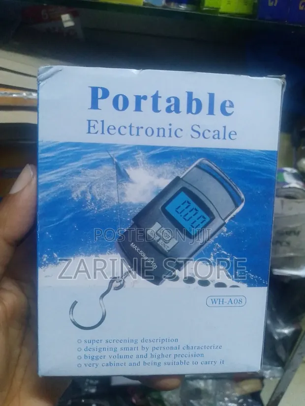 Kiwango cha Elektroniki cha Kubebeka cha Kunyongwa Hadi 50kg - 1