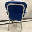 Modern Fabric Church Chair with Armrests - 5