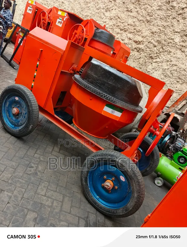 500 Litre Titan Concrete Mixer - 6.5 HP Diesel - 1