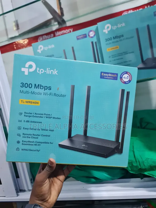 TP-Link TL-WR846N 300Mbps Multi-Mode Wireless Router - 1