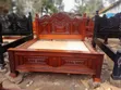 Kitanda cha Mahogany 6x6 - Kipya Kabisa - 1