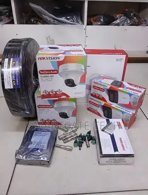 Hikvision 4CH Full Color Camera Kit (2 Dome + 2 Bullet) na 2-Way Talk