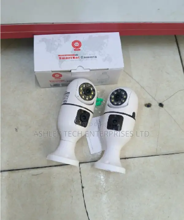 V380Pro Dual Lens WiFi CCTV Bulb Camera - 1