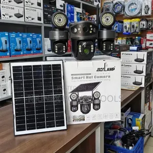 JSOT Smart Net Camera - Triple Lens Solar PTZ
