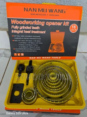 16-Piece Woodworking Hole Opener Kit