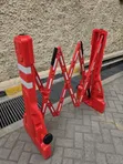 2m Plastic Expandable Road Safety Barrier - 2