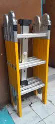 4x3 Fiberglass Multipurpose Ladder - 12 Feet - 1