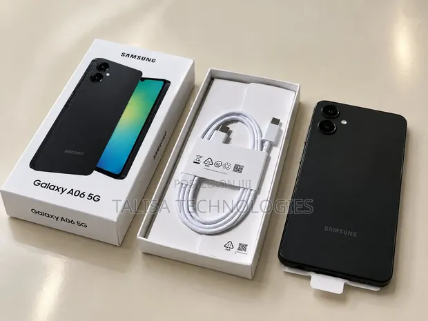 New Samsung Galaxy A06 128GB Black - 1