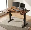 1.4M Dual Motor Electric Standing Curved Desk - 3