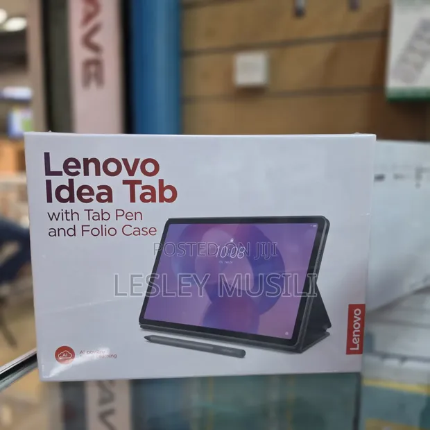 New Lenovo IdeaTab 128GB Gray with Pen and Folio - 1