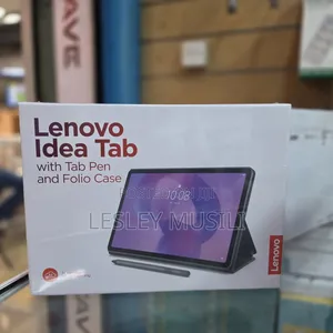New Lenovo IdeaTab 128GB Gray with Pen and Folio