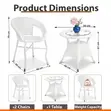 2-Seater Rattan Outdoor Set - 2