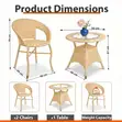 2-Seater Rattan Outdoor Set - 4