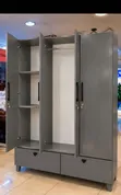 Wardrobe Milango 3 - Inapatikana kwa Agizo, Lipa Ukipewa - 4