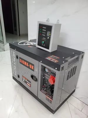 Cigma UK 9kVA Diesel Generator with ATS