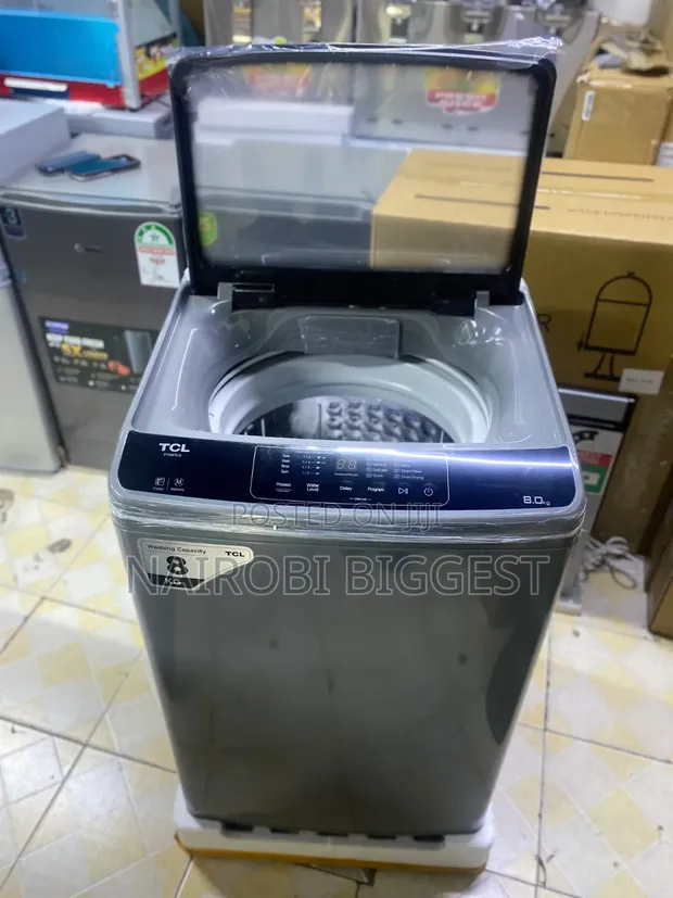 TCL 8kg Fully Automatic Washing Machine F708TLG - 1