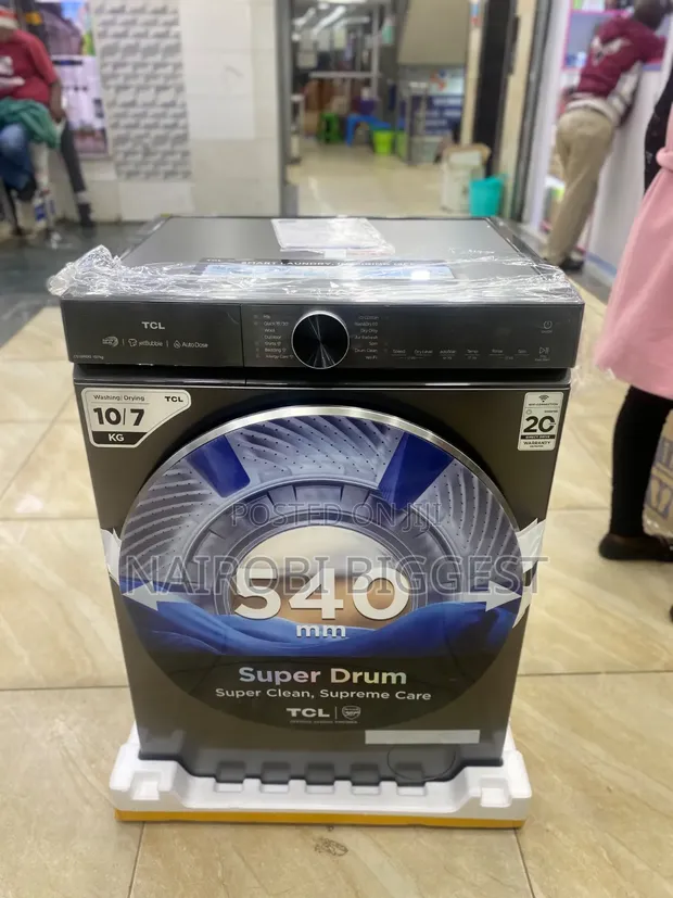 TCL 10/7kg Wash and Dry C510WDG with WiFi - 1