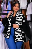 Printed Asili Poncho/Shawl with Hands - 3