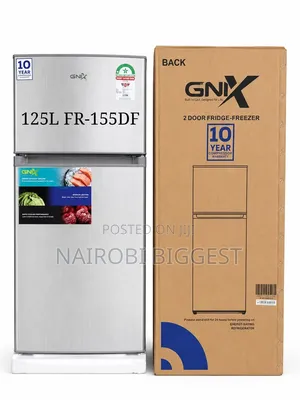 128 Litres Gnix FR-155DF Double Door Refrigerator