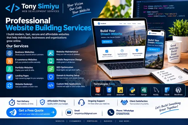 Website Building Services - 1