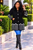 Sweater Nzito Ndefu ya Cashmere Mpya - 1
