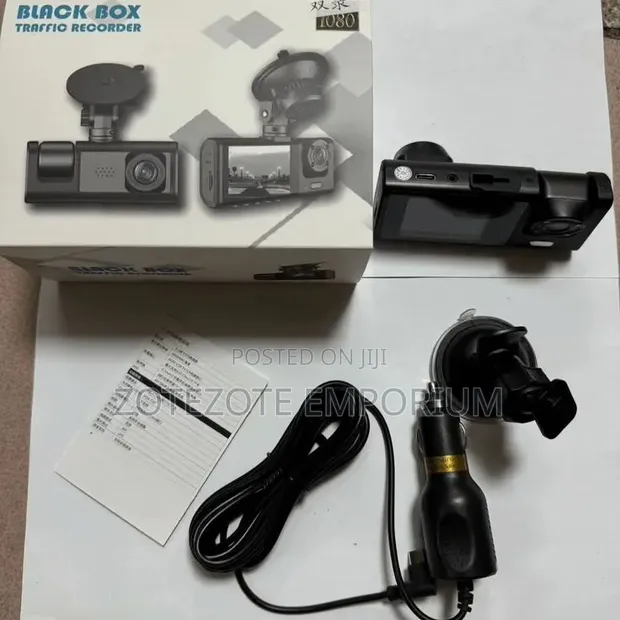 3-Channel Dash Cam (Front/Interior/Rear) 1080P - 1