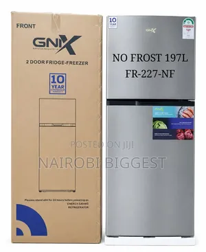 Gnix 197 Litres NO FROST FR-227-NF Double Refrigerator