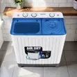 Smartpro 10Kg Twin Tub Mashine ya Kufulia - 1