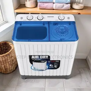 Smartpro 10Kg Twin Tub Mashine ya Kufulia