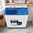 Smartpro 10Kg Twin Tub Mashine ya Kufulia - 2
