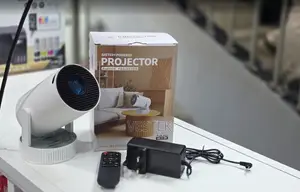 HY300 Pro Max Android Smart Projector yenye Betri