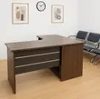 1.6m L-Shaped Executive Office Table with Drawers - 5