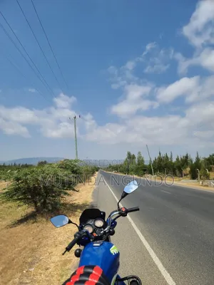 TVS 2018 Motorcycle - Blue
