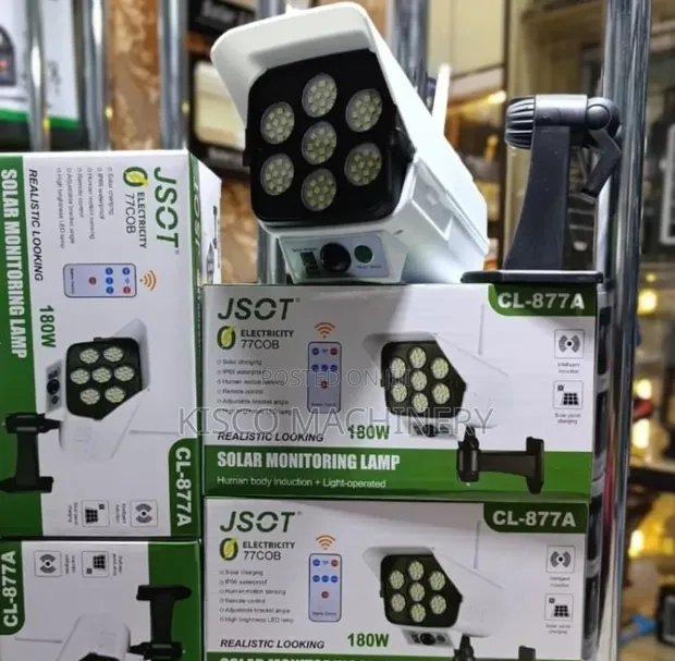 Kamera Bandia ya CCTV Inayochajiwa na Jua - 1