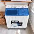 Smartpro 10Kg Twin Tub Mashine ya Kufulia - 2