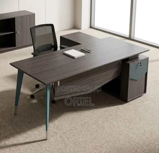 L-Shaped Executive Desk - 180cm - 1