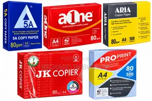 A4 Copy Paper 80gsm - 500 Sheets | 5a, Aone, Aria, JK Pro Print