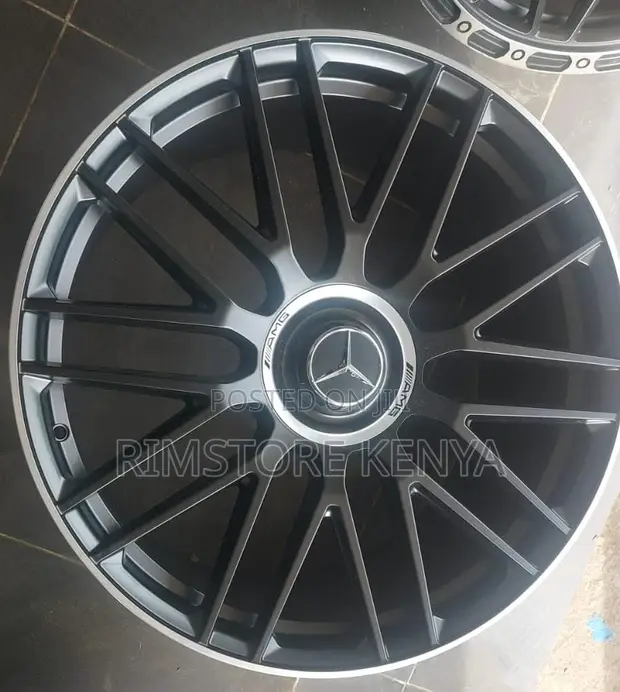 22 Inch Mercedes-Benz Rims (Full Set) - 1