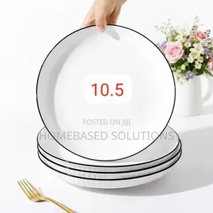 Sahani za Kauri 10-Inch - Set ya 6
