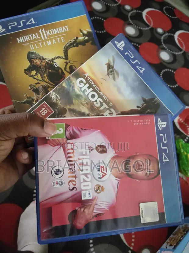 PS4 Games: FIFA 20, Ghost Recon, Mortal Kombat Ultimate - 1
