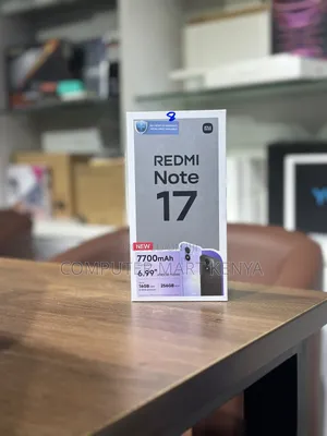 Xiaomi Redmi Note 17 256GB Mpya Nyeusi
