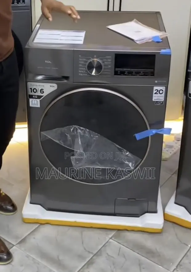 TCL 10/6Kg Front Load Washer Dryer - 1